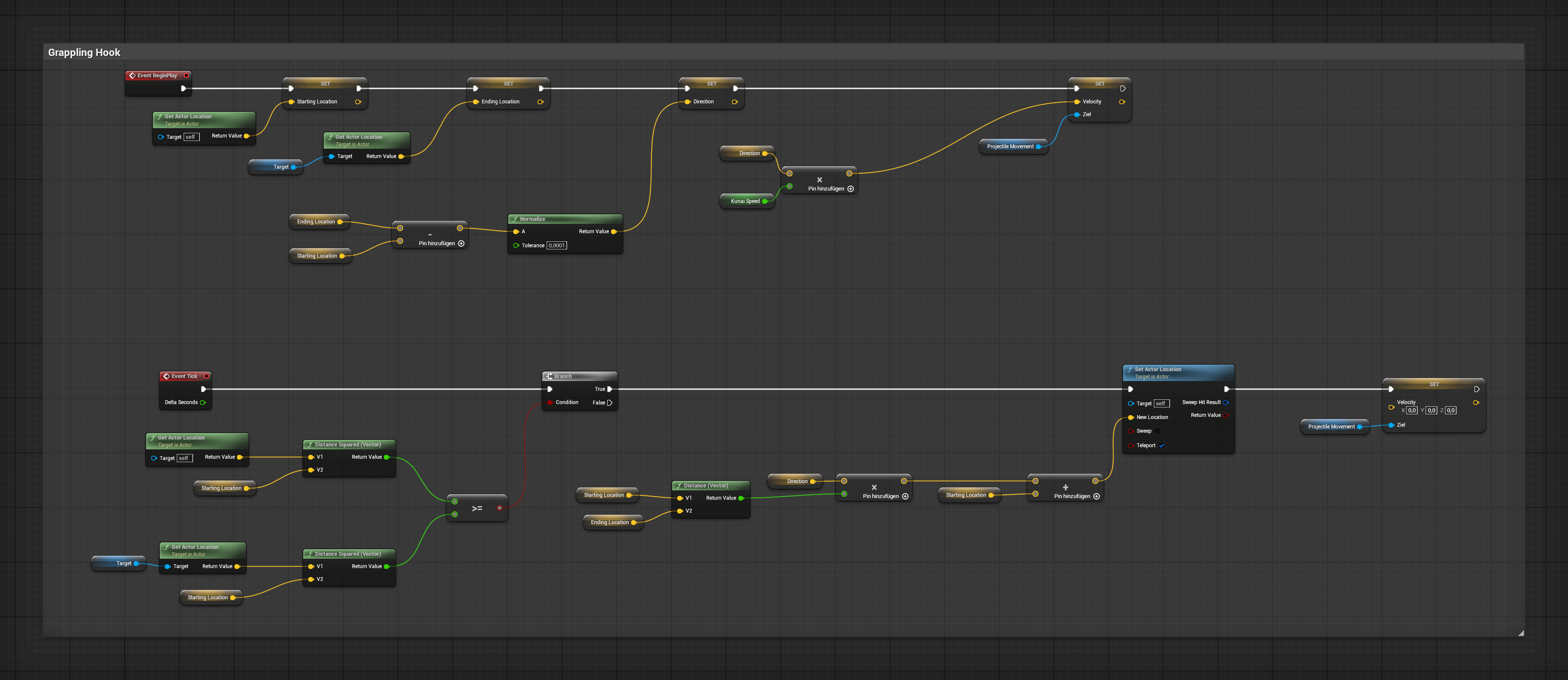 Grappling Hook — Blueprint