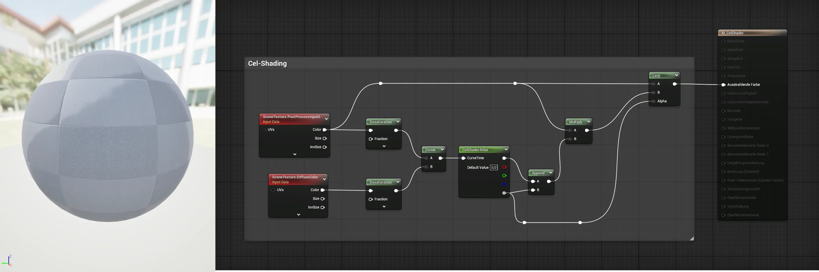 Cel Shader — Material